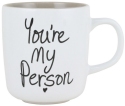 Our Name Is Mud 6012621N You're My Person 14 Ounce Mug Set of 2
