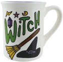 Our Name Is Mud 6012837 Witch Mug Set of 2