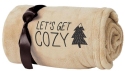 Our Name Is Mud 6013216N Lets Get Cozy Plush Blanket