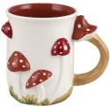 Our Name Is Mud 6013227N Be Down To Earth 16 oz Mushroom Mug Set of 2