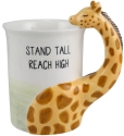 Our Name Is Mud 6013239 Giraffe 16 oz Mug Set of 2