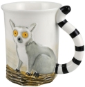 Our Name Is Mud 6013242 Lemur Mug 16 oz Mug Set of 2