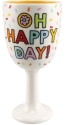 Our Name Is Mud 6013260N Oh Happy Day Goblet 10 Oz Goblet
