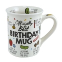 Our Name Is Mud 6013262N Birthday Puns 16 oz Mug Set of 2