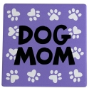 Our Name Is Mud 6013765N Dog Mom Coaster Set of 4