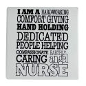 Our Name Is Mud 6013782N Nurse Coaster Set of 4