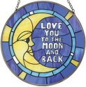 Our Name Is Mud 6013955 Love You To The Moon & Back Suncatcher