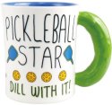Our Name Is Mud 6014599N Pickleball Star Mug