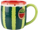 Our Name Is Mud 6014609N Sculpted Watermelon Mug