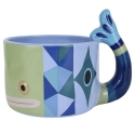 Our Name Is Mud 6018627N Whale Sculpted Mug
