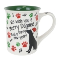 Our Name Is Mud 6018865N Merry Dogmas Mug
