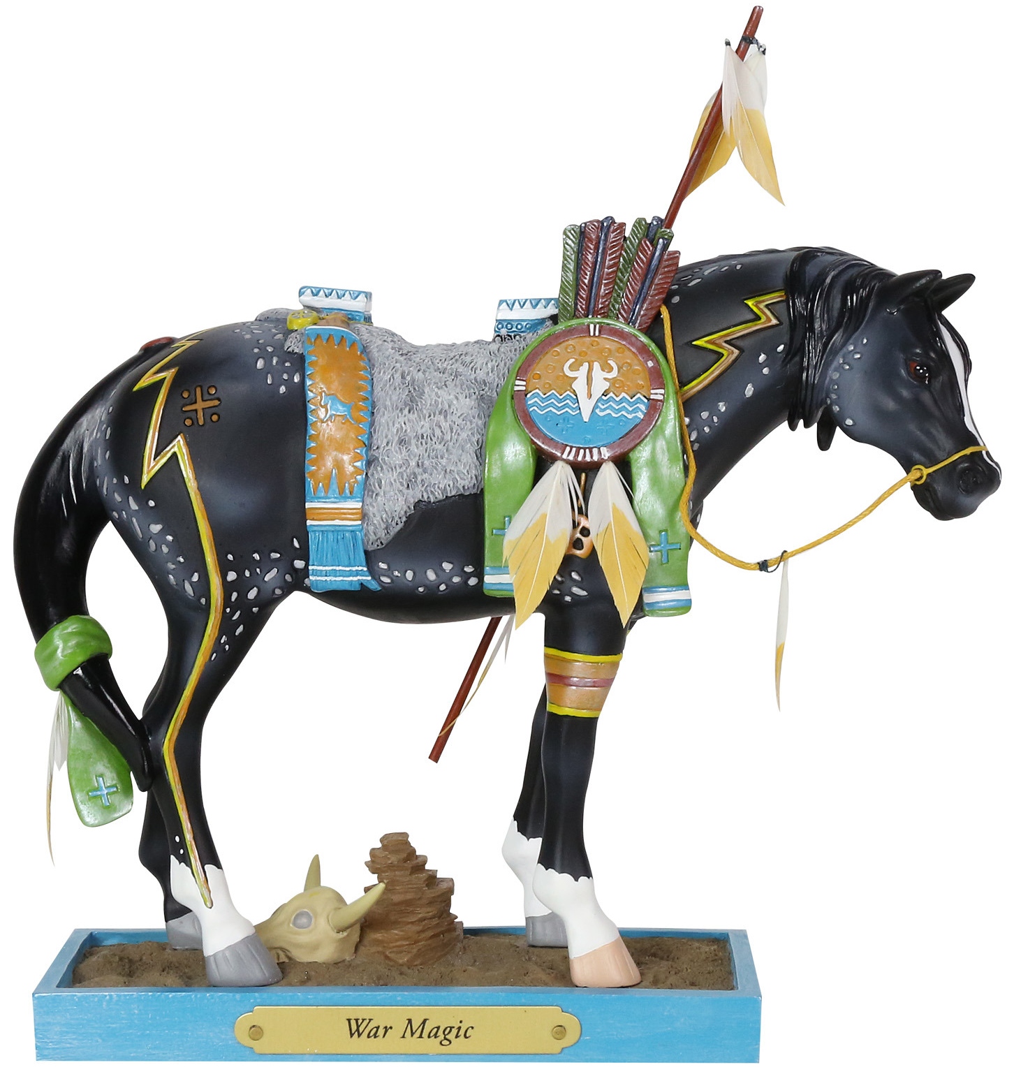 Trail of Painted Ponies 6002977i War Magic Horse Figurine