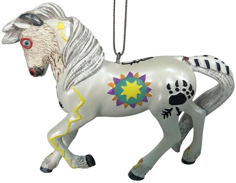 Trail of Painted Ponies 6010849 Tatanka Ska Horse Ornament