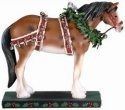 Trail of Painted Ponies 12203 Christmas Clydesdale