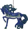 Trail of Painted Ponies 6001111 White Christmas Horse Ornament