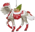 Trail of Painted Ponies 6007472 Santa's Little Helper Horse Ornament