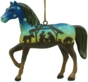 Trail of Painted Ponies 6009528 Away in a Manger Horse Ornament