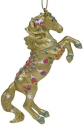 Trail of Painted Ponies 6010847 Golden Jewel Pony Horse Ornament