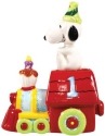 Peanuts by Westland 18291 Snoopy Birthday Train No. 1 Figurine