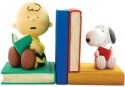 Peanuts by Westland 20715 Charlie and Snoopy Bookends