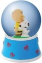 Peanuts by Westland 20752 Charlie Brown Hugging Snoopy 45Mm Waterglobe