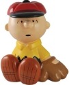 Peanuts by Westland 20759 Charlie Baseball Bank