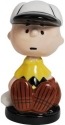 Peanuts by Westland 20766 Charlie Brown Baseball Mini Bobble Figurine