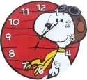 Peanuts by Westland 20793 Flying Ace Wall Clock