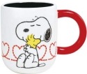 Peanuts by Westland 20799 Snoopy Hugging Woodstock Mug 15 oz