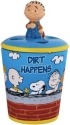 Peanuts by Westland 24403 Pig Pen Dirt Happens Toothbrush Holder