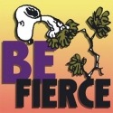 Peanuts by Westland 24435 Be Fierce Canvas Wall Art 8X8