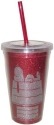 Peanuts by Westland 24470 Snoopy Glitter Tumbler 16 oz