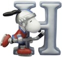 Peanuts by Westland 8578 Snoopy Figurine Letter H Figurine