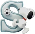 Peanuts by Westland 8589 Snoopy Figurine - Letter S Figurine