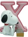 Peanuts by Westland 8594 Snoopy Figurine - Letter X Figurine