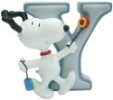 Peanuts by Westland 8595 Snoopy Figurine - Letter Y Figurine