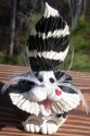 Pence Cats BCLHFoldBlackWhite Folded Ears Black and White Long Hair