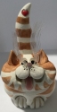 Pence Cats BCSHWhiteOrangeStripes White with Orange Stripes Short Hair