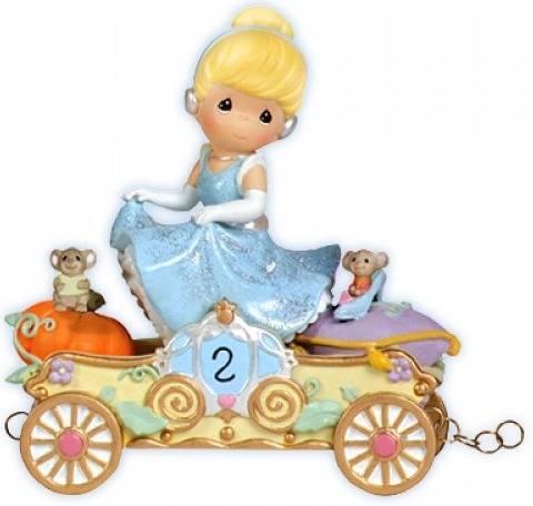 Precious Moments 104404 Disney Birthday Parade Cinderella Number 2 Figurine