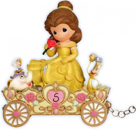 Precious Moments 104407 Disney Birthday Parade Belle Number 5 Figurine