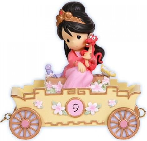 Precious Moments 114426 Disney Birthday Parade Mulan Number 9 Figurine
