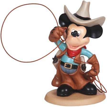 Precious Moments 132708 Disney Cowboy Mickey Figurine