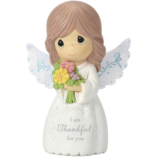 Precious Moments 162404 Angel Mini Holding Flowers Figurine