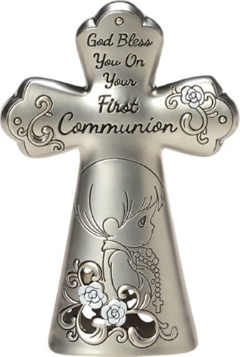 Precious Moments 163512i First Communion Boy Cross