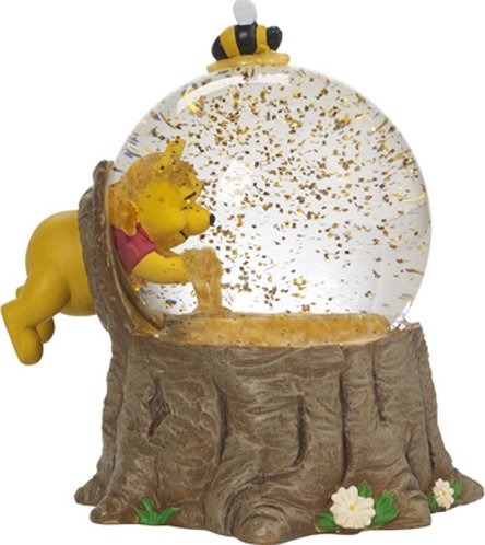 Precious Moments 171708 Disney Winnie The Pooh In Tree Stump Waterball