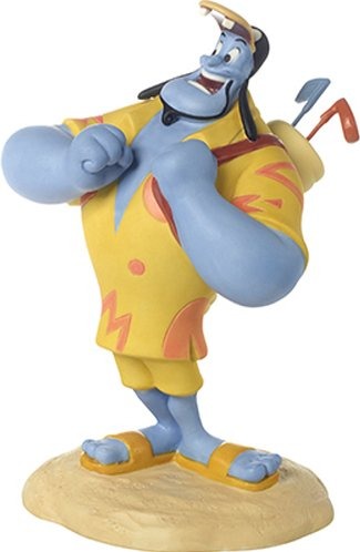 Precious Moments 172701i Disney Aladdin Genie Going on Vacation Figurine