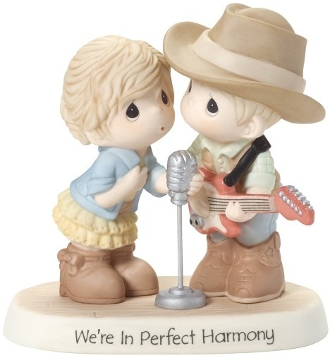 Precious Moments 181039 Couple Singing Together Figurine