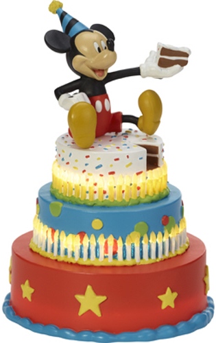 Precious Moments 182702 Disney Mickey's Birthday Wishes LED Figurine