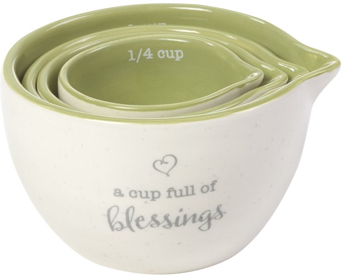 Precious Moments 191471 Measuring Cups Set of 4