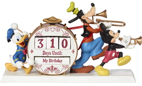 Precious Moments 191702i Disney Mickey and Friends Countdown Calendar